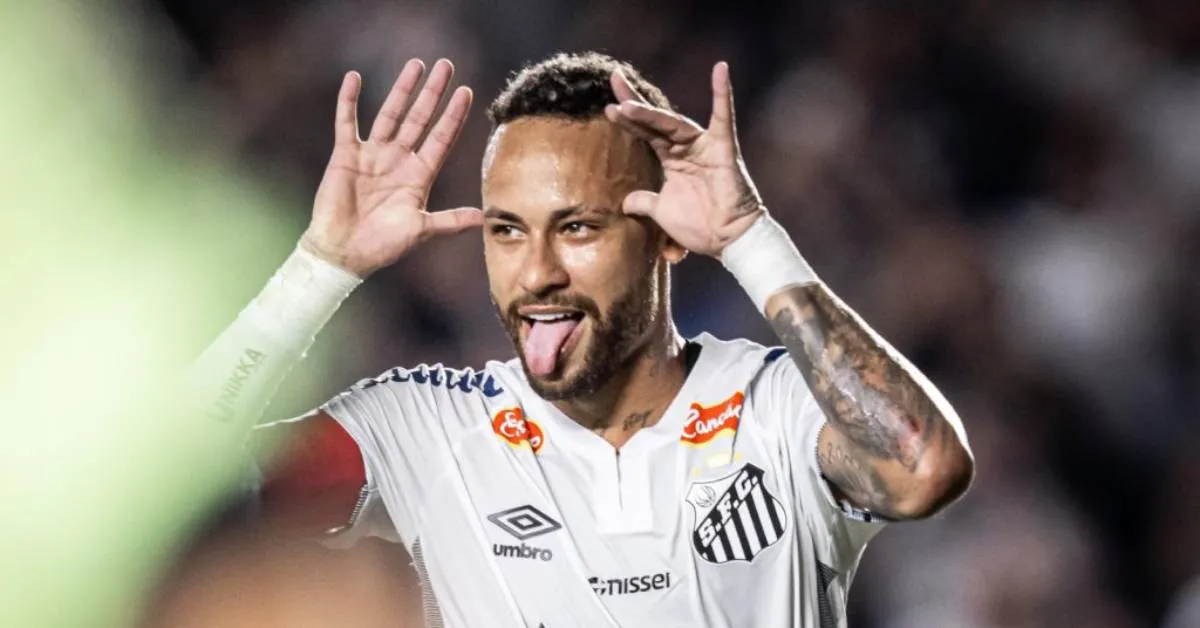 Neymar articula compra da SAF do Santos ao lado do pai e de um grupo de investimento do Oriente Médio