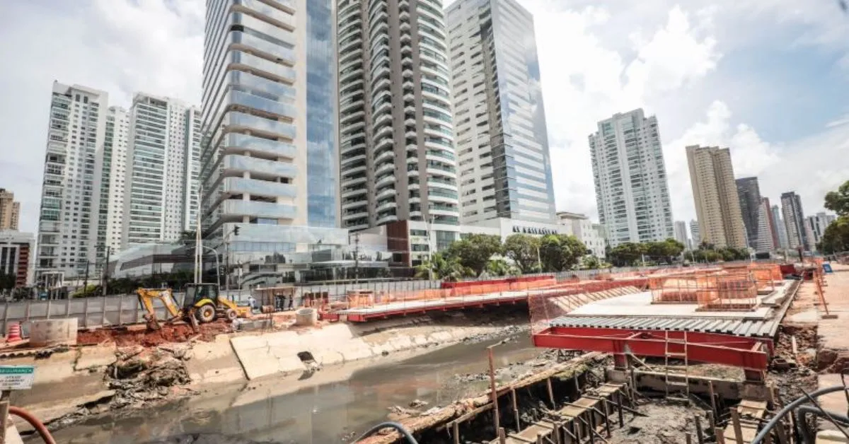 Obras da Nova Doca estão 60% concluídas