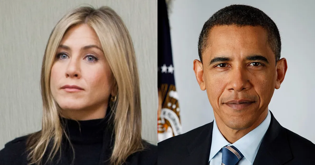 Os rumores entre um affair entre Aniston e Obama não são de hoje.