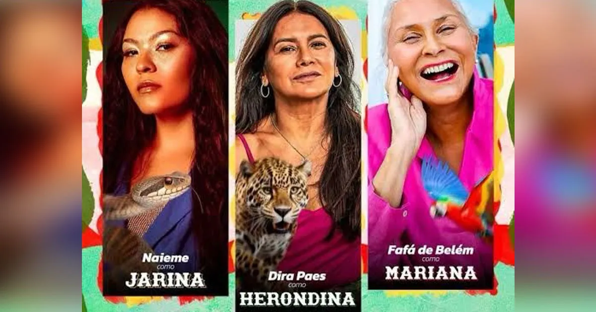 A cantora Fafá de Belém vai representar a princesa Mariana; Dira Paes será a princesa Herondina e Naieme será Jarina.