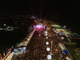 Estimativa da Prefeitura de Belém é que 50 mil pessoas compareceram ao evento neste sábado