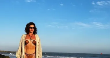 A atriz encantou seus seguidores nas redes sociais