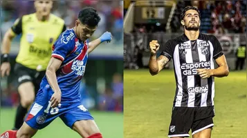 Bahia x Ceará se enfrentam nesta quarta-feira (26) pela Copa do Nordeste
