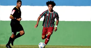 Gabryel Martins iniciou a carreira nas categorias de base do Fluminense.