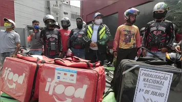 Entregadores de aplicativo prometem entrar em greve