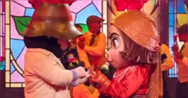 Dupla foi eliminada no "Masked Singer".