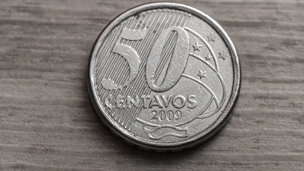 Imagem ilustrativa da notícia Moeda de 50 centavos pode valer um bom dinheiro; veja qual é