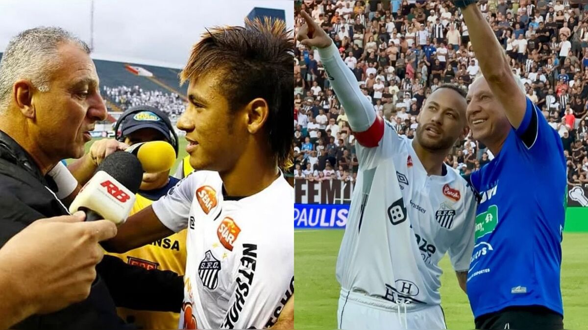 Marcio Fernandes reencontra Neymar pelo Paulistão
