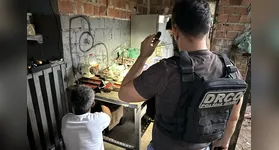 A operação de combate à facções criminosas aconteceu na região do bairro do Aurá