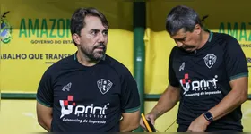 No comando do Paysandu há quatro jogos, Luizinho Lopes destaca evolução na equipe bicolor.