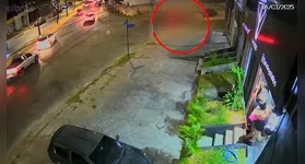 Agressor de mulher é atropelado