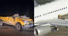 Cenipa deve investigar acidente com avião que se chocou com carro na pista do Aeroporto do Galeão.