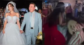 Briga inusitada toma conta de casamento de Amado Batista. Veja o vídeo!