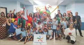 Localizada no bairro do Tapanã, em Belém, a Escola Alda Eutrópio foi toda mobilizada para a atividade, que durou três dias e contou com a participação de cerca de 350 crianças