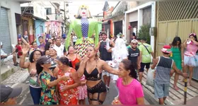 O carnaval é conhecido pela alegria e animação dos brincantes