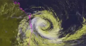 O serviço meteorológico da Austrália estima um volume de chuvas de até 800 milímetros nos próximos dias