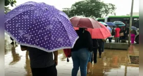 Faixa de chuva passa por 21 estados e pelo Distrito Federal