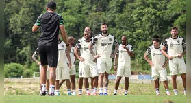 Jogadores se preparam para a final da Supercopa Grão-Pará