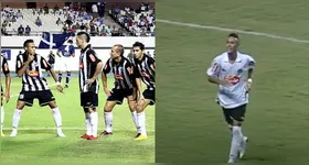 Neymar desfilou contra o Remo marcando dois gols, em 2010.