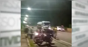 Motociclista teria tido a perna amputada após grave acidente na Arthur Bernardes, em Belém.