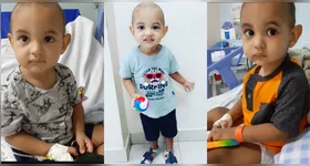 A família de Afonso Gabriel pede doações de sangue para tratamento de leucemia.