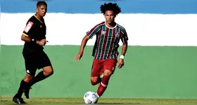 Gabryel Martins iniciou a carreira nas categorias de base do Fluminense.