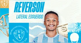 O Paysandu anunciou a contratação do lateral Reverson Paiva, ex-Grêmio Novorizontino-SP, para a temporada 2025.