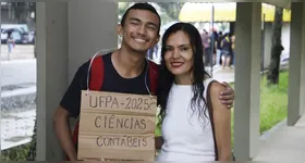 Calouro Ciências Contábeis da UFPA, Davi Oliveira, de 18 anos.