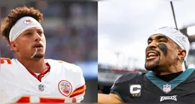 Times de Mahomes e Jalen Hurts duelam na decisão do Super Bowl.