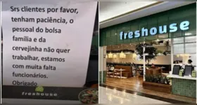 Restaurante em SP culpa o "pessoal do Bolsa Família e da cervejinha" pela dificuldade em contratar funcionários.