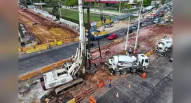 O NGTM iniciará na próxima terça-feira (11) uma nova etapa da construção do viaduto na confluência das avenidas Mário Covas e Independência, em Belém