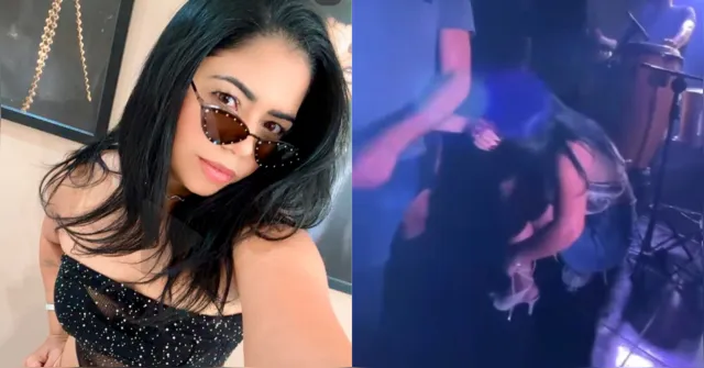 Imagem ilustrativa da notícia Cantora passa mal após cheiro forte de 'peidos' durante show