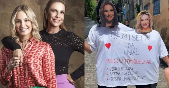 Imagem ilustrativa da notícia Fãs fazem camisa da união com Ivete Sangalo e Claudia Leitte