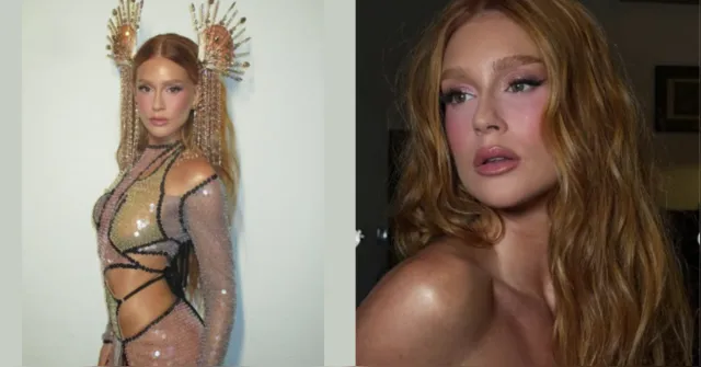 Imagem ilustrativa da notícia Marina Ruy Barbosa esbanja sensualidade com fantasia ousada
