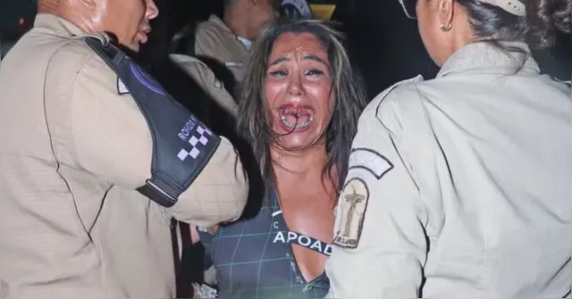 Imagem ilustrativa da notícia Saiba quem é a mulher que mordeu pessoas no camarote da Sapucaí