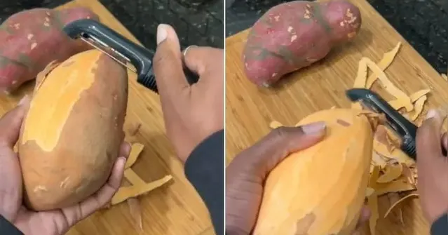 Imagem ilustrativa da notícia Conheça o impressionante ‘jeito certo’ de descascar batatas