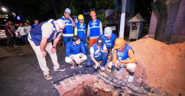 Imagem ilustrativa da notícia Prefeitura inicia recuperação asfáltica no bairro de Nazaré