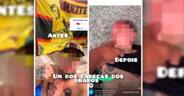 Imagem ilustrativa da notícia Na web, membros de torcidas organizadas comemoram  barbárie