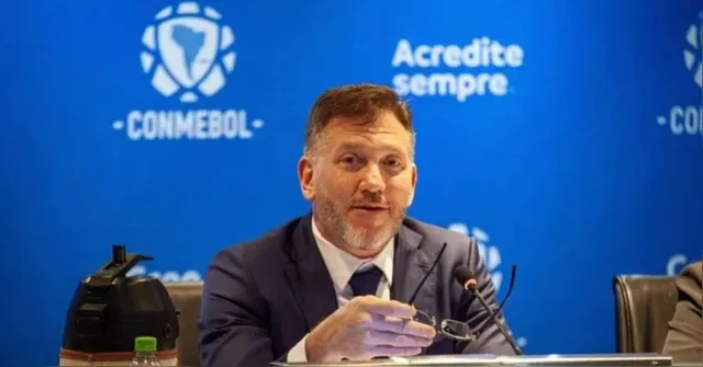 Imagem ilustrativa da notícia "Tarzan sem a Chita", diz presidente da Conmebol sobre clubes brasileiros