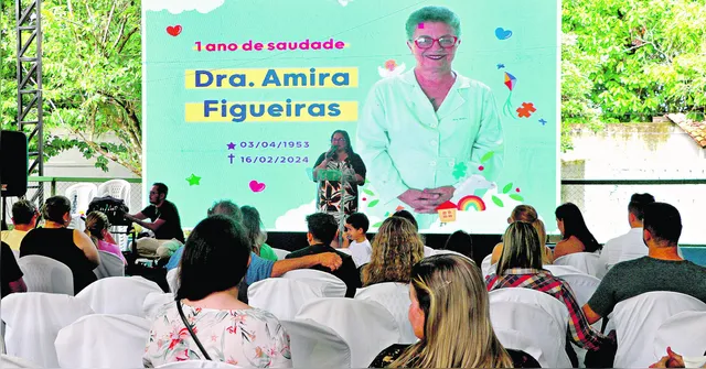 Imagem ilustrativa da notícia Pediatra é homenageada um ano após seu falecimento
