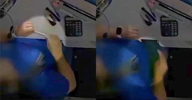 Imagem ilustrativa da notícia Vídeo: atendente furta bilhete premiado de R$ 34 mil da Mega
