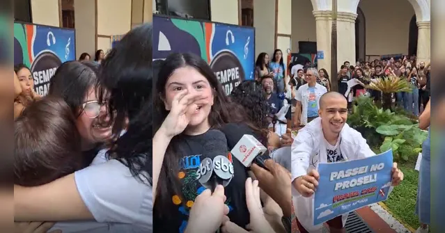 Imagem ilustrativa da notícia Sonho conquistado: aprovados fazem a festa após resultado