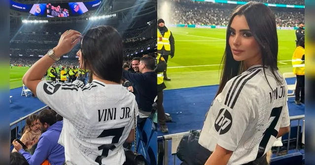 Imagem ilustrativa da notícia Ex de Neymar, espanhola é tida como "novo amor" de Vini Jr