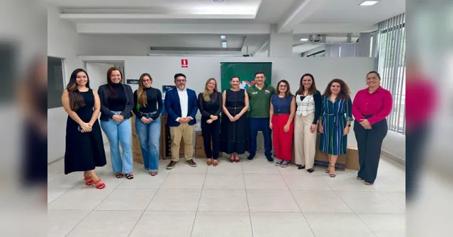 Imagem ilustrativa da notícia Maria da Penha: DPE entrega materiais para o projeto “Reincidência Zero”