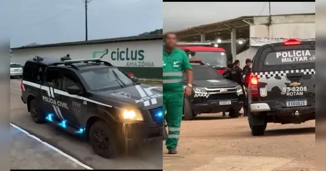 Imagem ilustrativa da notícia Vídeo: Trabalhadores são rendidos por grupo armado em Ananindeua