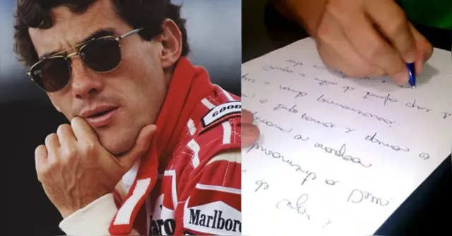 Imagem ilustrativa da notícia Carta psicografada de Ayrton Senna traz recado aos fãs; leia