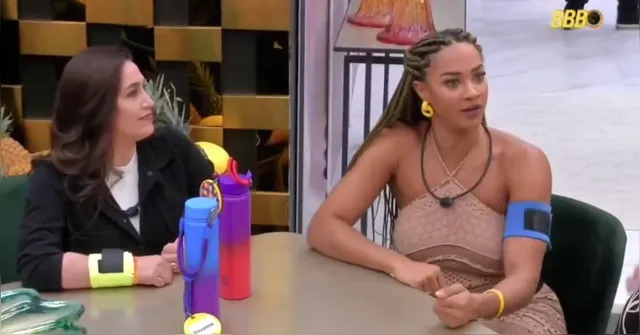 Imagem ilustrativa da notícia BBB25: Aline reclama de banheiro sujo na casa