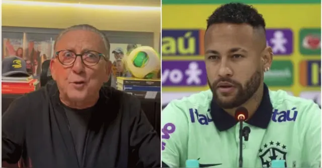Imagem ilustrativa da notícia Galvão Bueno faz alerta preocupante sobre contrato de Neymar