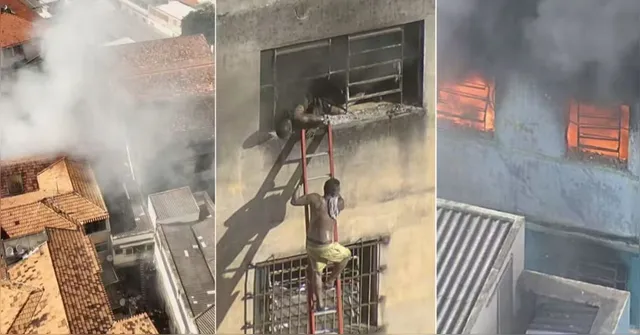 Imagem ilustrativa da notícia Morre uma das vítimas do incêndio em fábrica de fantasias do RJ