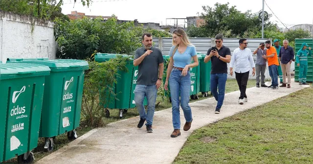 Imagem ilustrativa da notícia 1º Ecoponto de Belém já recebe entulhos para destinação final correta